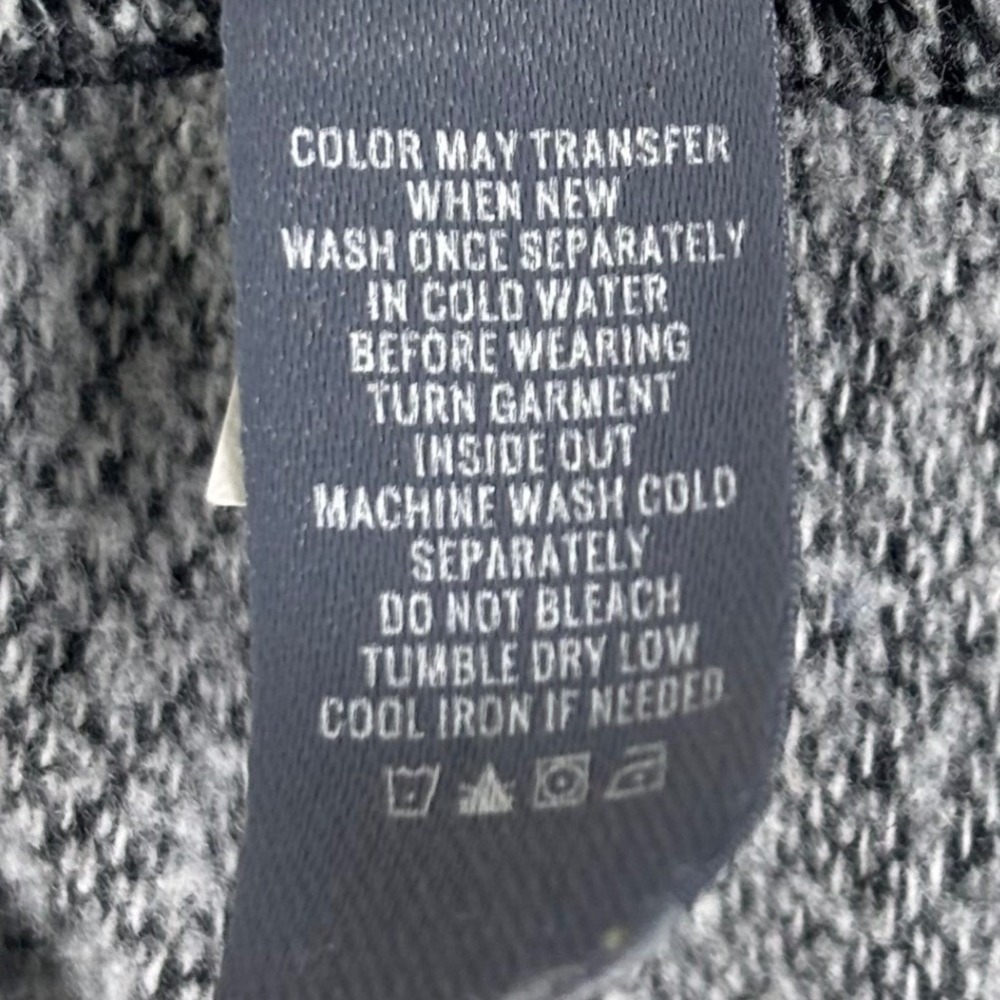 Aerie Joggers Size XL Charcoal Gray Marl Sweatpants Ankle Zip Pockets Tiny Flaws - Picture 7 of 11